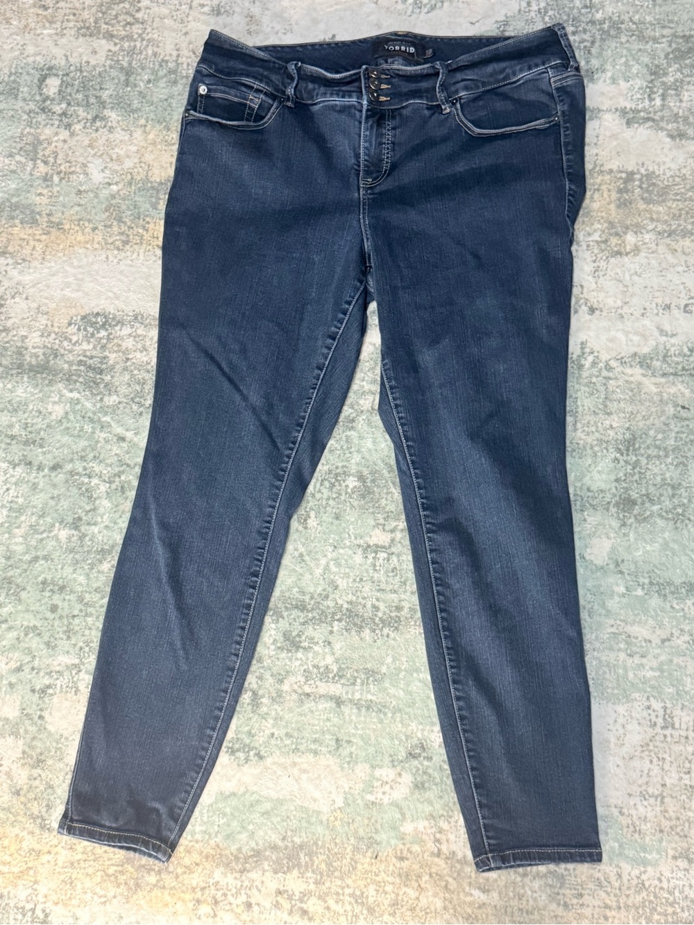 torrid Dark Indigo Stretch Skinny Jeans